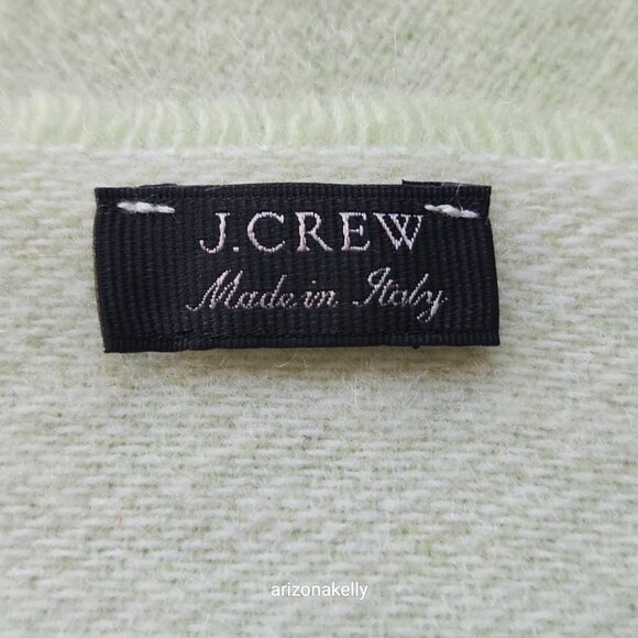 NWOT J. Crew Scarf With Ombre Stripes Italy Wool Blend - Picture 10 of 14